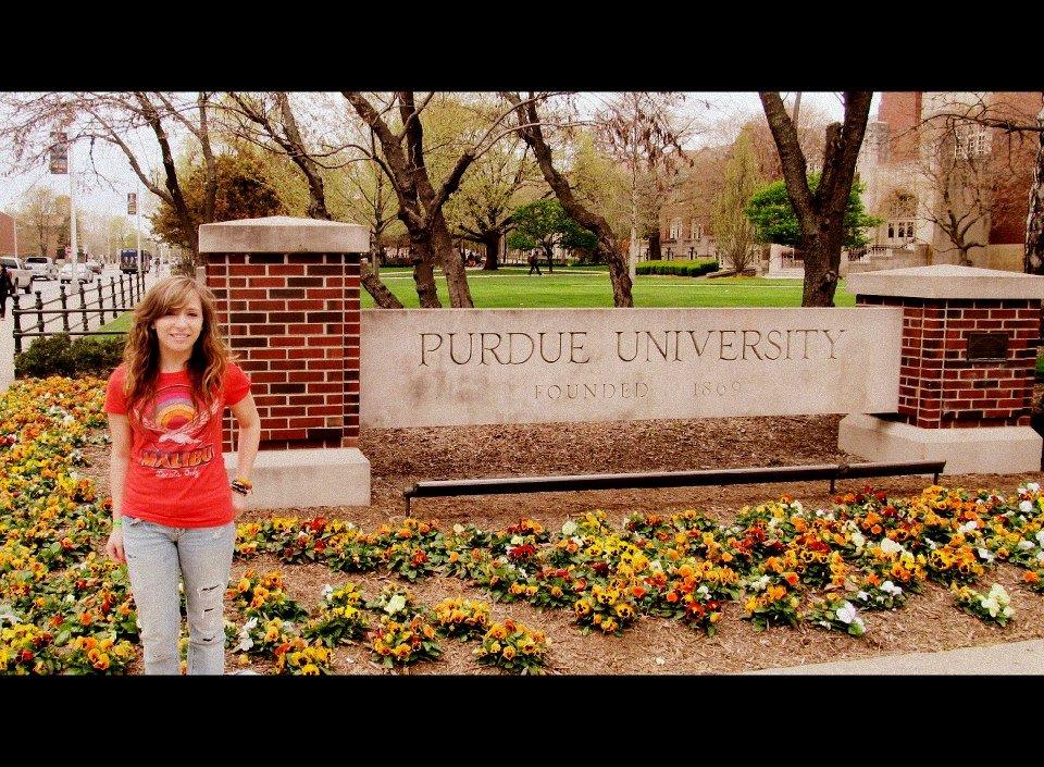 Students collaborate at Purdue visit