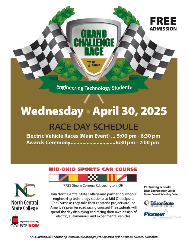 7th Annual Grand Race Challenge- Wednesday April 30,  2025